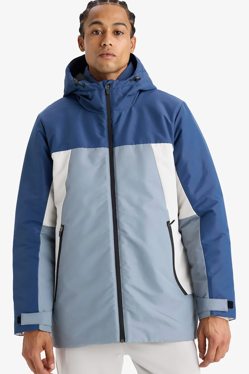 Defacto DeFactoFit Regular Fit Hooded Zippered Waterproof Jacket