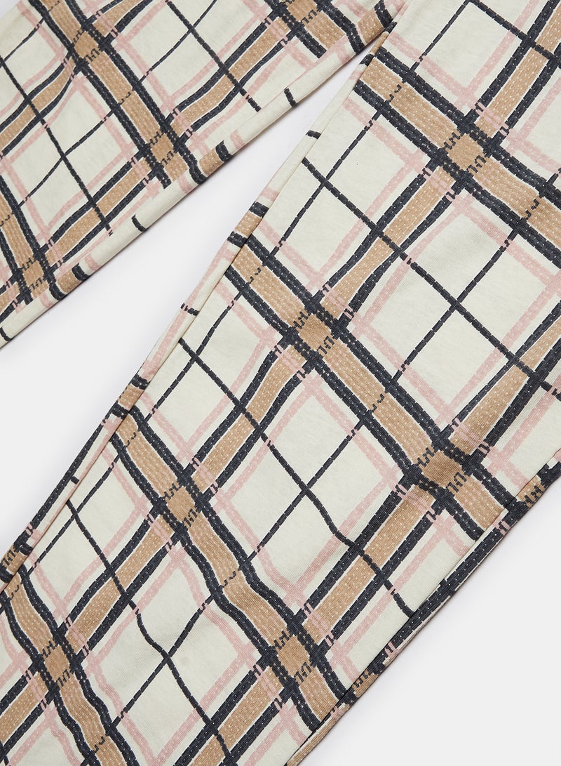 trendyol Plaid Pants  - Image 4