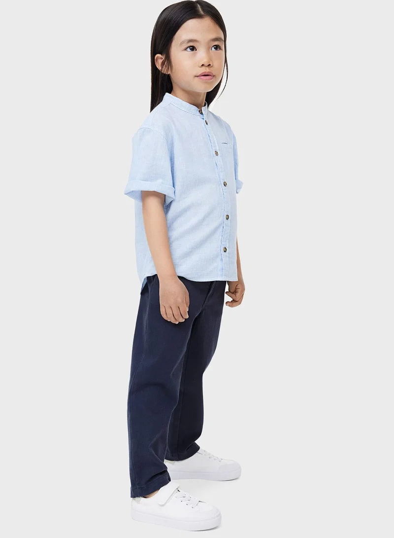 اتش اند ام Kids Essential Relaxed Fit Twill Chinos