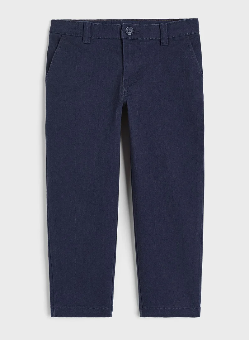 اتش اند ام Kids Essential Relaxed Fit Twill Chinos
