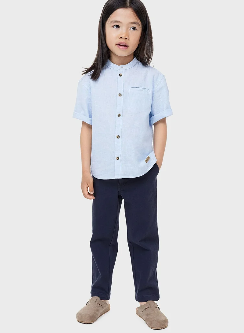 اتش اند ام Kids Essential Relaxed Fit Twill Chinos