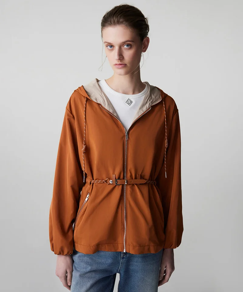 Technical Coat with Belt