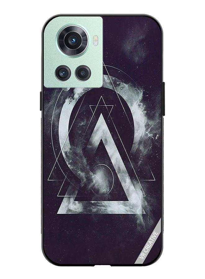 VR CREATIVE Protective Case Cover For OnePlus 10R Abstract Design Multicolour - Image 1