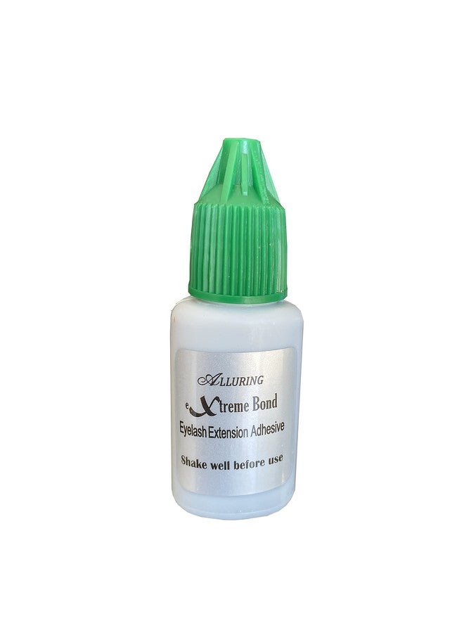 Alluring Extreme Strong Eyelash Extension Glue, Eyelash Adhesive, Long Lasting Size 5ml. Semi Permanent Eyelash Extension Supplies. Great for Humidity Level 50% or Below (20% to 49%) - Image 1