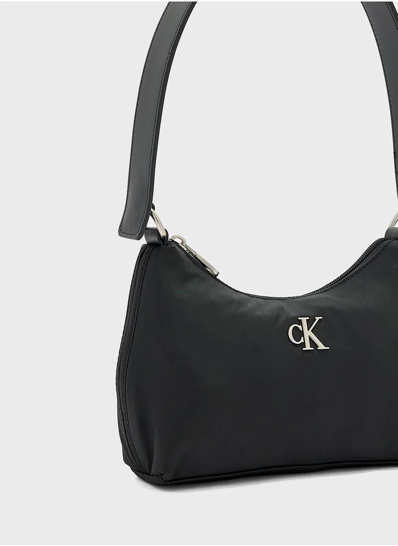 Calvin Klein Jeans Sleek Nylon Crossbody