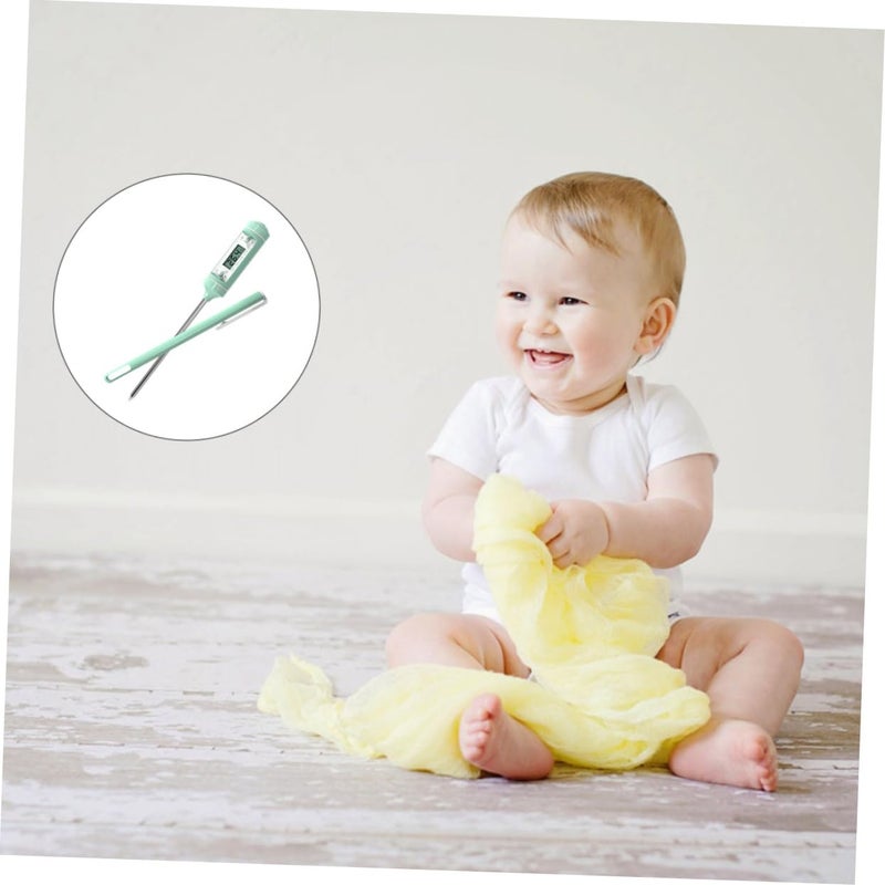 مقياس حرارة زجاجة الحليب مقياس حرارة الطعام الإلكتروني للمطبخ سهل الاستخدام - Image 3