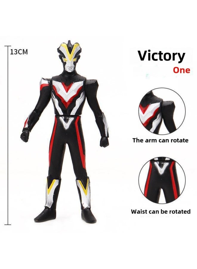 13CM Ultraman Soft Plastic Tiga Style Maltos Galaxy Zero Tiga Superman Children's Hot Toys Wholesale-Color:41. Victorley - Image 1