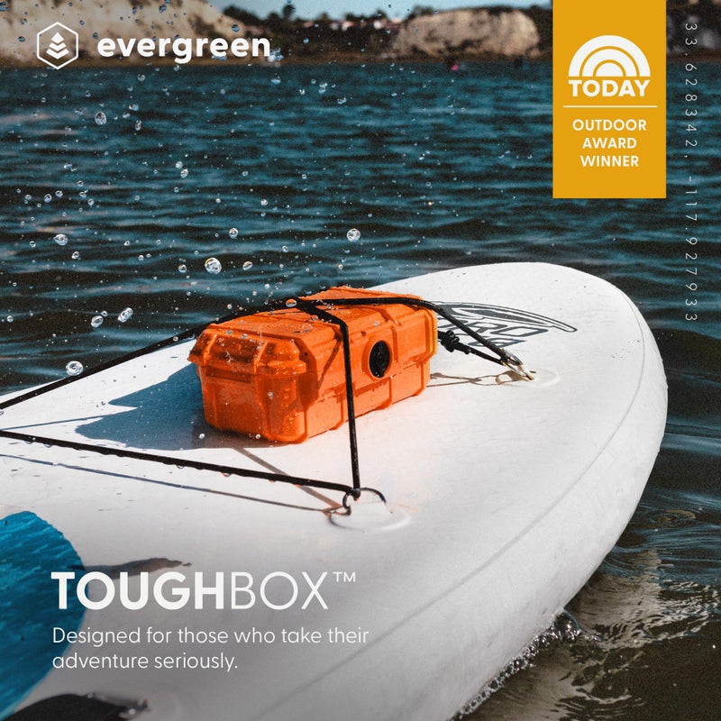 Evergreen 57 Waterproof Dry Box Protective Case - Travel Safe/Mil Spec/USA Made - for Cameras, Phones, Ammo Can, Camping, Hiking, Boating, Water Sports, Knives, & Survival (Clear) - Image 3