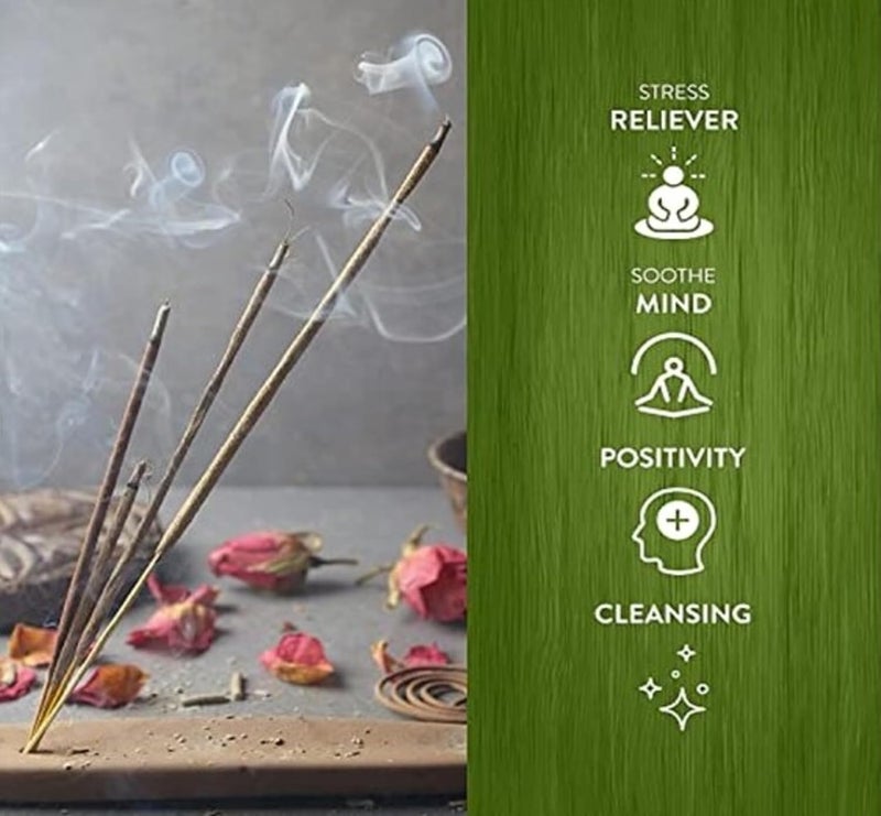 Onlinetree 5in1 agarbatti Stick for Pooja Rose Gulab Sandal Chandan Loban Mogra Pineapple 900g Pack LongLasting Fragrance for Pooja Mandir Meditation Relaxation - Image 5