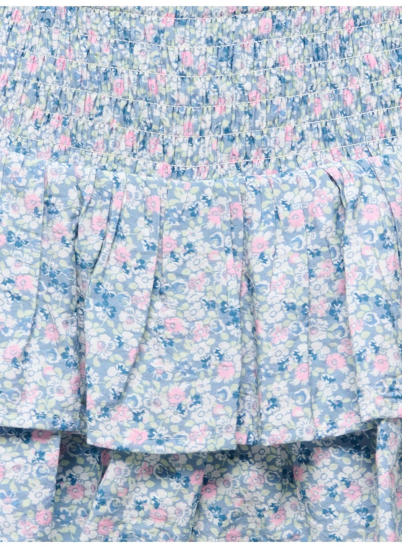 ONLY Girl's Belle Layered Smock Woven Skort - Image 3