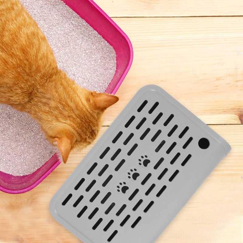 2pcs Cat Ramp for Litter Box Pet Cat Litter Ramp Elevated Cat Litter Ramp Step for Kitten Litter Box Easy To Clean Litter Cat Ramp - Image 4