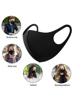 10 Pack Washable Fabric Face Mask,Black Face Mask Soft Fabric Elastic Ear Fashion Unisex Coverings Protective Outdoor Sport Adult Soft Masks For Home Office Work Outdoors - pzsku/Z4F0B13C433AE6B550CB6Z/45/_/1735214325/69bd3537-2fbe-447f-8866-d3e8c3ad536b