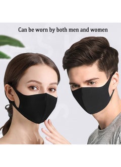 10 Pack Washable Fabric Face Mask,Black Face Mask Soft Fabric Elastic Ear Fashion Unisex Coverings Protective Outdoor Sport Adult Soft Masks For Home Office Work Outdoors - pzsku/Z4F0B13C433AE6B550CB6Z/45/_/1735214435/5a313685-79c5-431a-a99a-76c0b85a6851