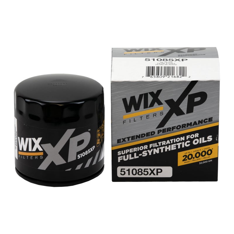 فلتر زيت WIX 51085XP WIX XP بديل مصمم للزيوت الاصطناعية متوافق مع سيارات كرايسلر ودودج وجيب 9108 ميتسوبيشي إكليبس 9599