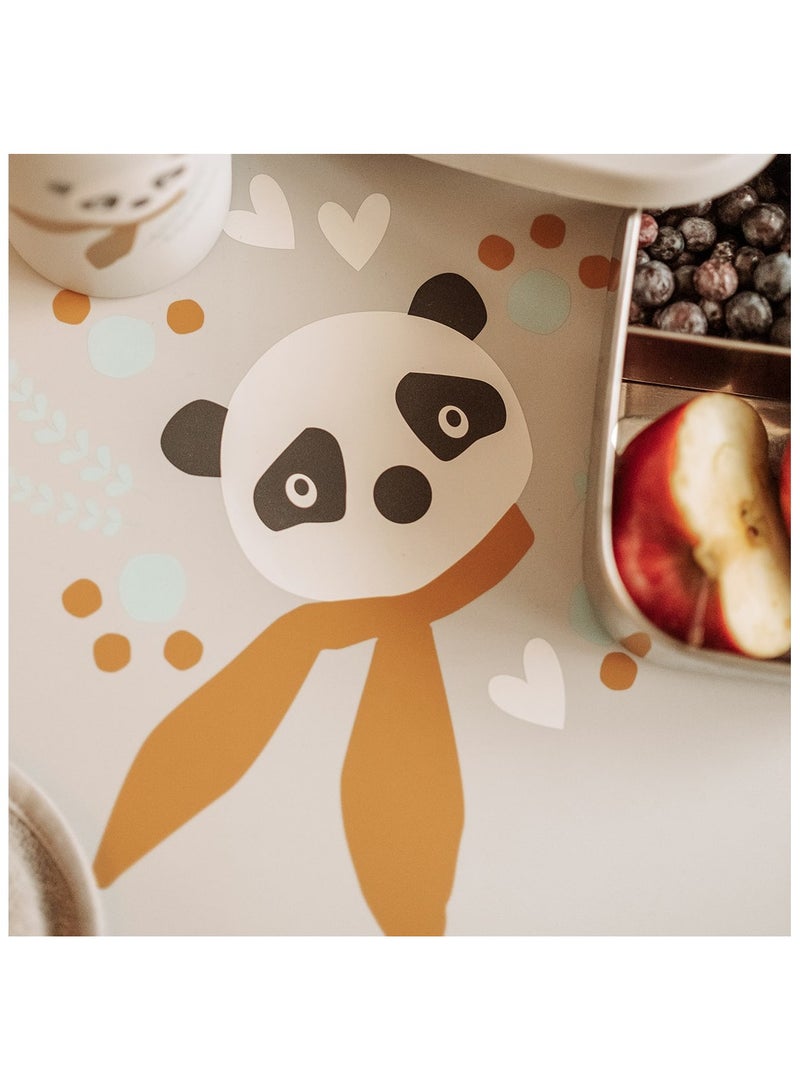Elli Junior Silicone Placemat Panda Silver - Image 3