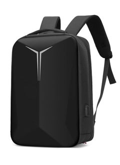 Anmi 15.6 inch Travel Laptop Backpack for Men with USb Charging Port, Laptop Backpack Gifts for Business, Black  - Image 1