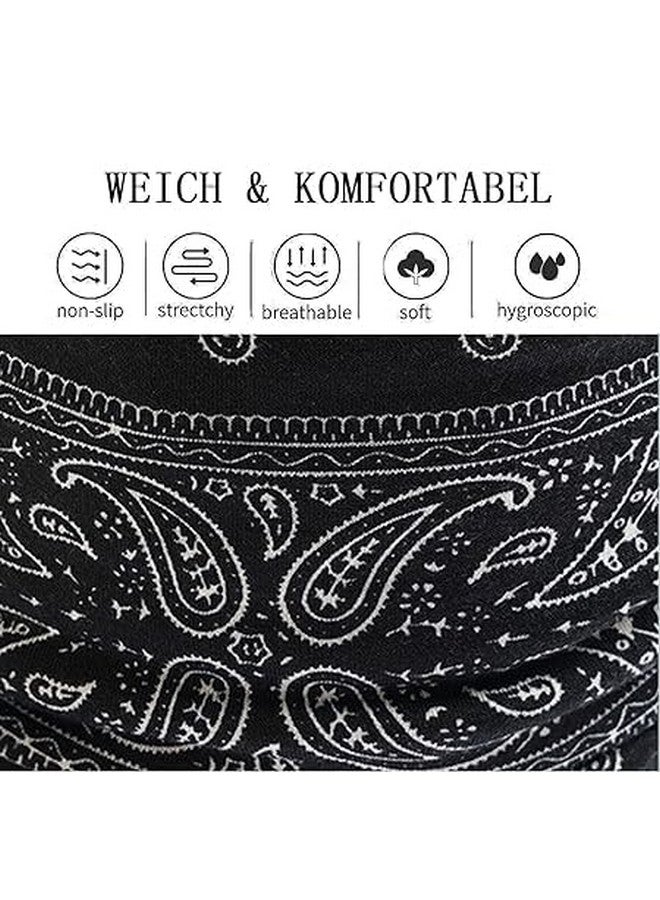 Stavae Boho Headbands Wide Knot Hair Band Elastic Turban Head Band Stretch Leopard Twist Head Wraps Cloth Yoga Sweartband Fashion Hair Accessories for Women and Girls - Image 5