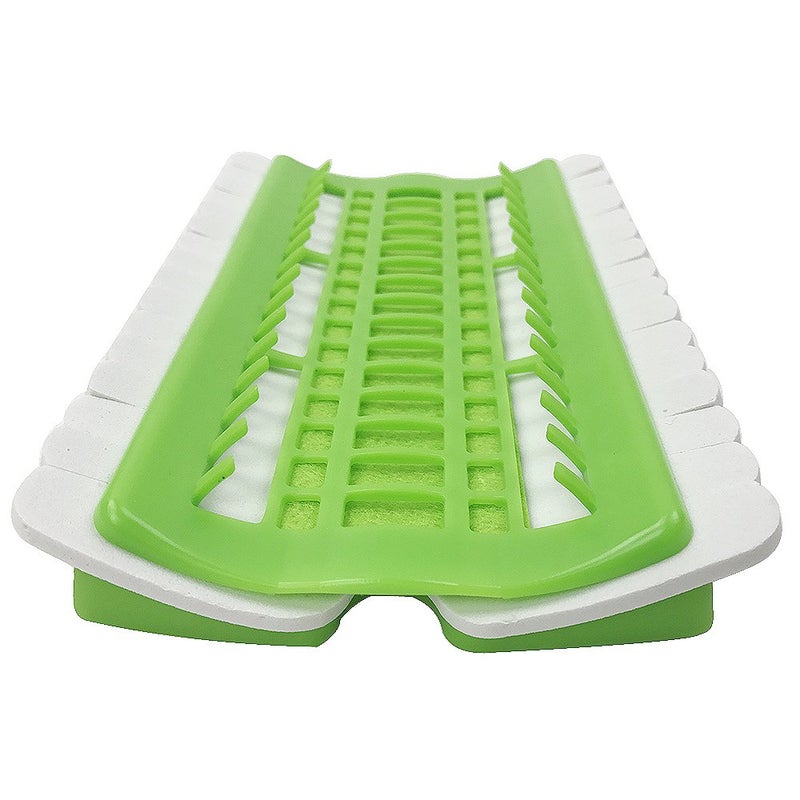 D&D Floss Organizer Embroidery Kit Cross Stitch Tool, 30 Positions Thread Organizers, Plastic & Foam, Green - Image 3