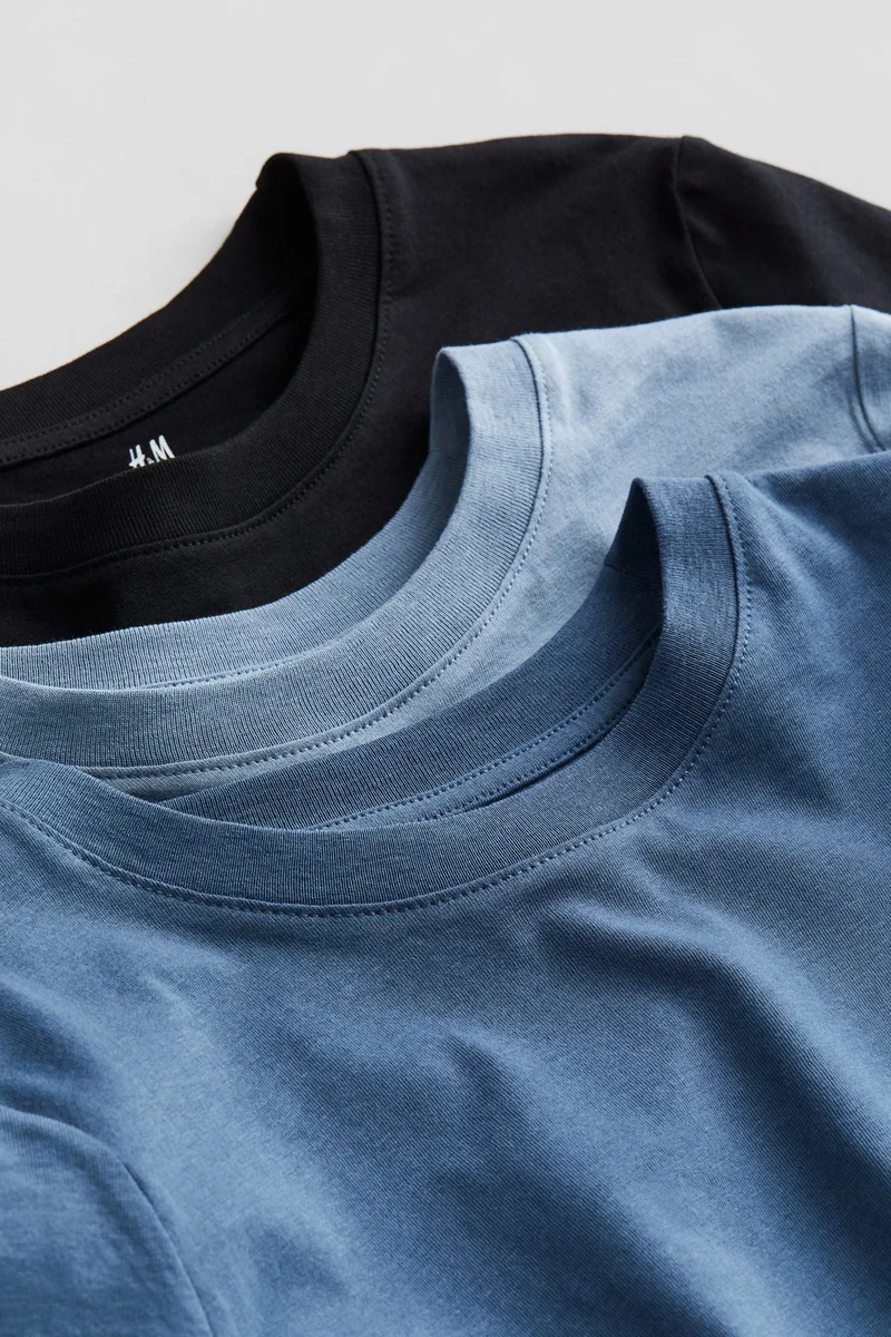 اتش اند ام تي-شيرت عبوة من 3 قطع