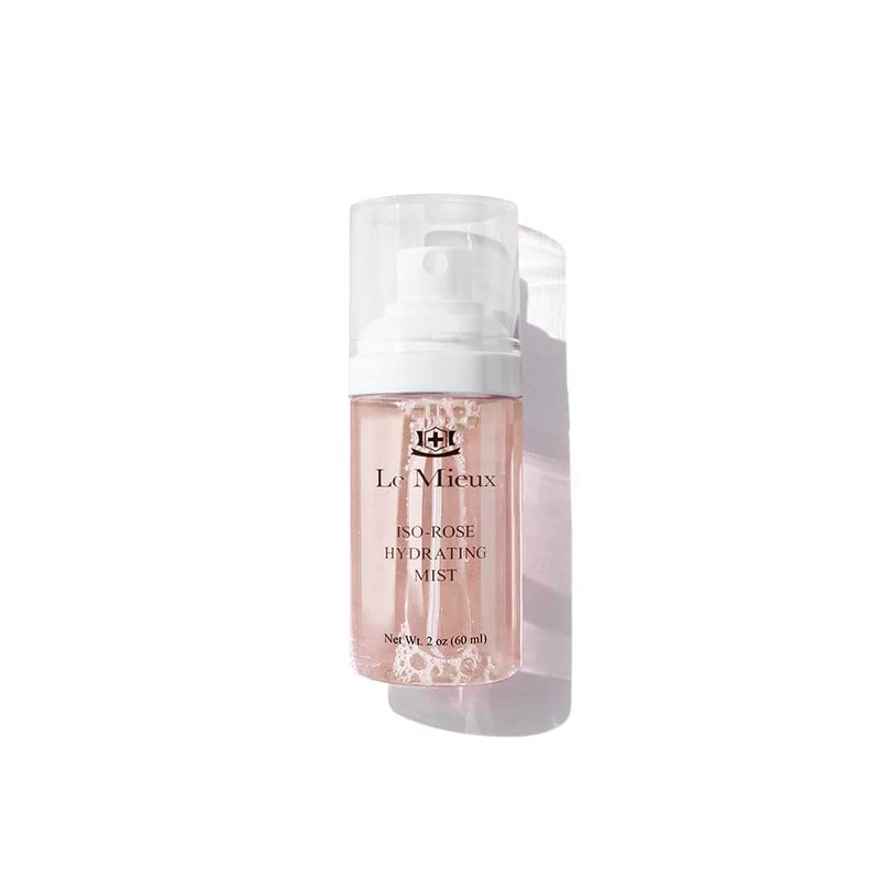 Le Mieux Le Mieux Skincare Iso Rose Hydrating Mist  Hydrating Face Mist with Minerals  Bulgarian Rose Water  Soothing Facial Spray for Calming  Hydrating Irritated Dry Skin 2 oz  60 ml 