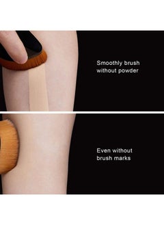 3Pcs Foundation Brush Flat Top Hexagon Makeup Brush With Protective Case For Blending Liquid Cream Powder Makeup (Black) - pzsku/Z4F0B8DAC00338784A16DZ/45/_/1683269873/2dc322dd-eeed-4aa7-83b5-17d0af3ee075