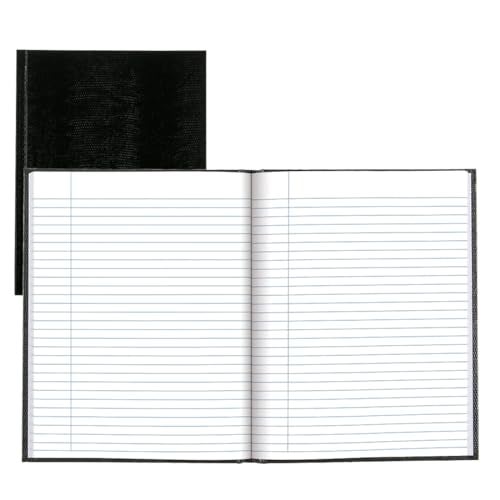 Blueline Executive Journal, Lizard-Like, Hard Cover, Perfect Binding, 150 Pages, 9.25" x 7.25", Black (A7.BLK) - Image 1