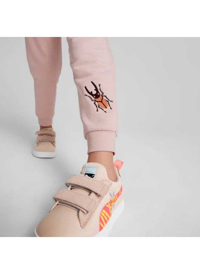 PUMA Girls Small World Prime Sweatpants