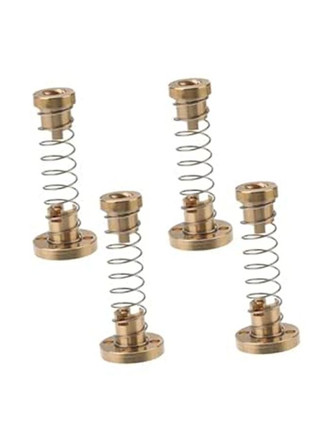 4Pcs Anti Backlash Nut for Lead Screws Eliminate Gap 3D Printer Heat Resistant Easy Installation - Image 1