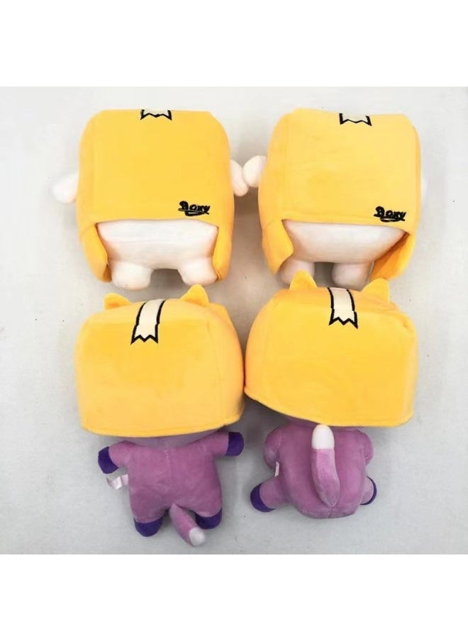 NIBEMINENT - Lankybox Plush Toy - Kawaii Box Character Figure - Image 1