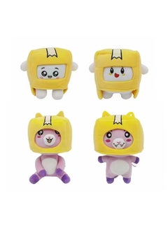 NIBEMINENT Lankybox Plush Toy - Kawaii Box Character Figure  - Image 4
