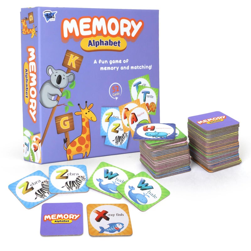 Point Games Memory Game for Kids Matching Card Games Flash Cards Educational Toys Preschool Learning Birthday Gift for Boys Girls Ages 3 - Image 3