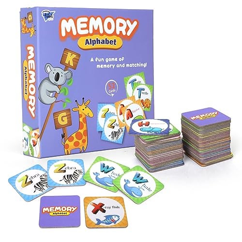 Point Games Memory Game for Kids Matching Card Games Flash Cards Educational Toys Preschool Learning Birthday Gift for Boys Girls Ages 3 - Image 1