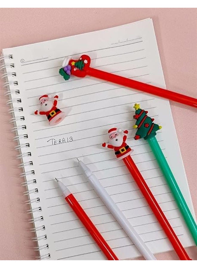 (12 قطعة - s) أقلام جل سانتا كلوز للكتابة للبنات والأولاد - Image 3