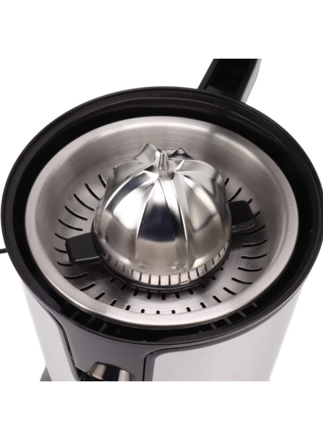 DENX Electric Citrus Juicer 130W – Stainless Steel Fruit Juice Extractor for Orange, Lemon, and Grapefruit – Manual Press with Anti-Drip Spout, Easy to Clean, Compact Design – DX3212 - Image 3