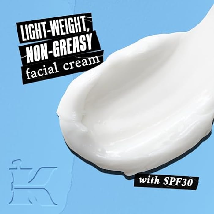 Kiehl's Ultra Facial Cream with SPF 30, Lightweight Daily Face Moisturizer for All Skin Types, 24-hour Hydration, UV Sunscreen Protection, Non-greasy, Absorbs Quickly, with Glacial Glycoprotein - Image 2