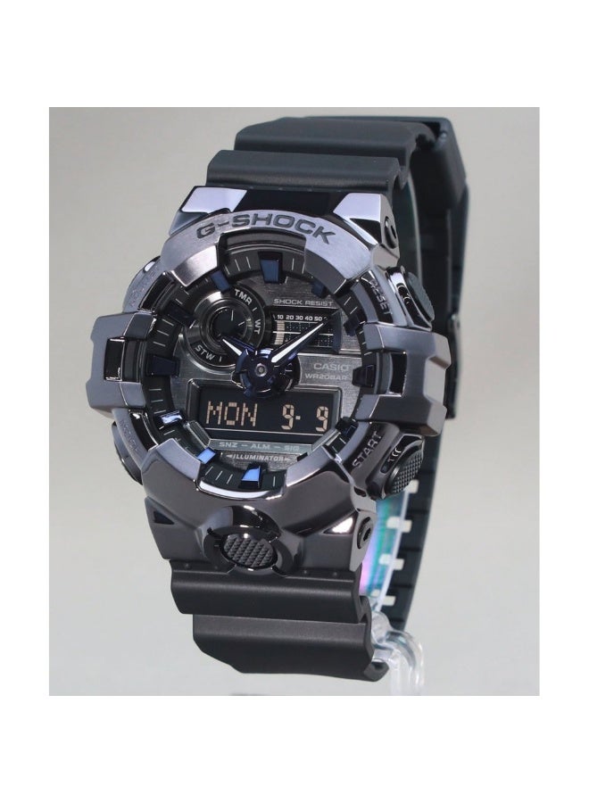 جي شوك ساعة جي ستيل للرجال، تناظرية ورقمية - GM-700P-6ADR - Image 3