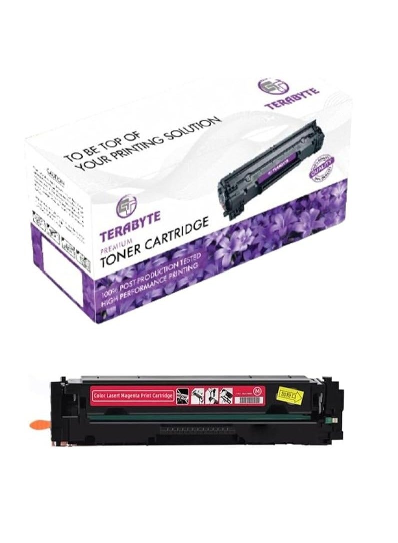 Terabyte 414A Compatible W2023A Compatible Toner Cartridges for Color Laserjet Pro MFP M479fdw M454dw M479fdn M479dw M454dn Printers (1 Magenta) - Image 1