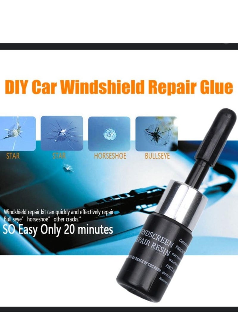 HL Windscreen Repair Resin-Auto Glass Repair Tools,Windshield Crack Repair Kit, Automotive Glass Nano Repair Fluid, Car Windshield Repair Resin Cracked Glass Repair Kit, Glass Corrector Set, Crack Repair - Image 1