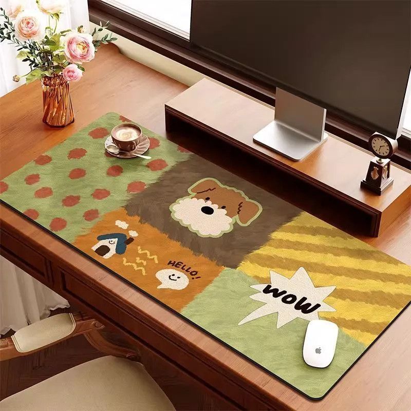American Dopamine Office Computer Desk Mat - Student & Office Mouse Pad, Rectangular Design - Image 1