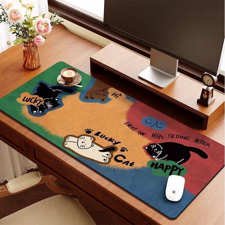 American Dopamine Office Computer Desk Mat - Student & Office Mouse Pad, Rectangular Design - Image 2
