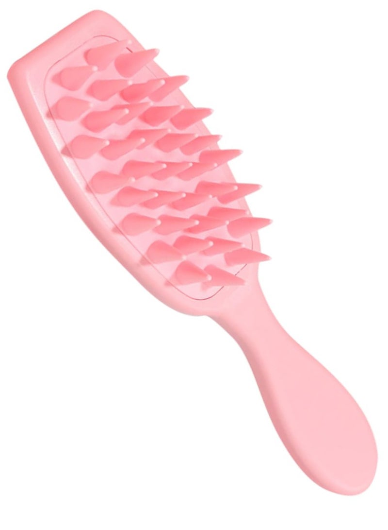 فرشاة شامبو لتدليك تزيل القشرة وتخفيف الحكة ١ قطعة - قد يختلف اللون - Image 1