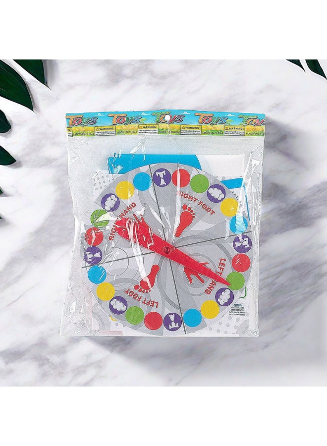 Cross-border Hot Children's Interactive Board Game Dancing Mat Party Party Games Multi-player Parent-child Interactive Twister Toys