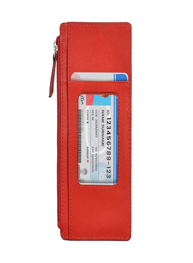 LB LEATHERBOSS All in One Card Case Holder Slim Wallet With a Card Protection Strap by Leatherboss - Image 2