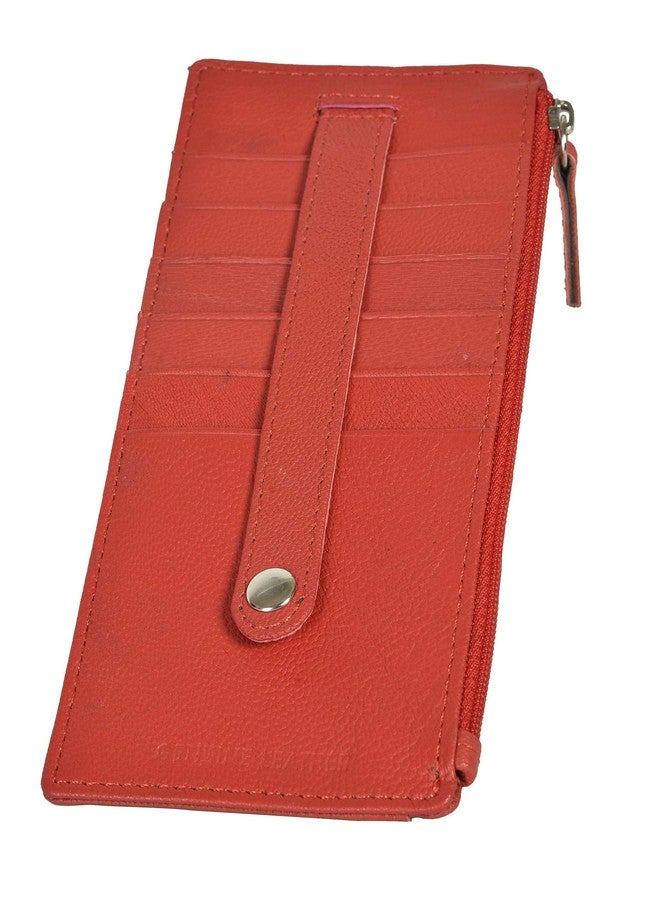 LB LEATHERBOSS All in One Card Case Holder Slim Wallet With a Card Protection Strap by Leatherboss - Image 4