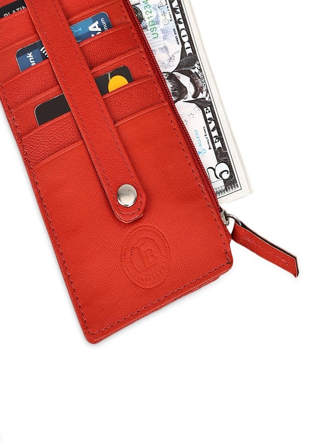 LB LEATHERBOSS All in One Card Case Holder Slim Wallet With a Card Protection Strap by Leatherboss - Image 5