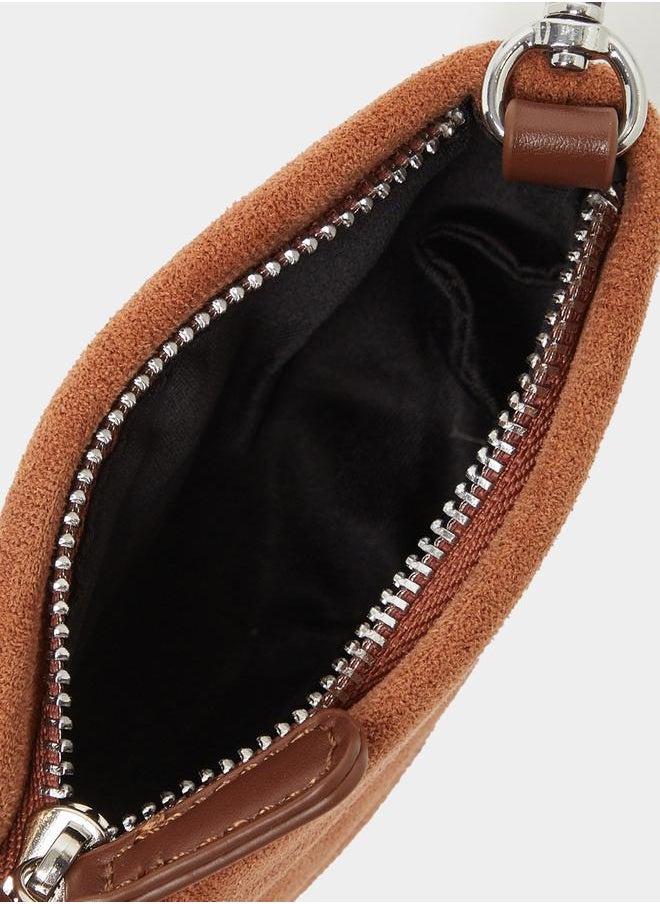 Styli Suede Look Crossbody Bag  - Image 3