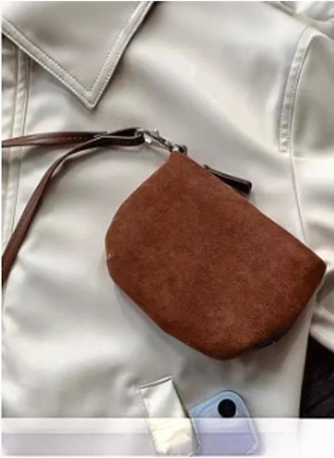 Styli Suede Look Crossbody Bag  - Image 4