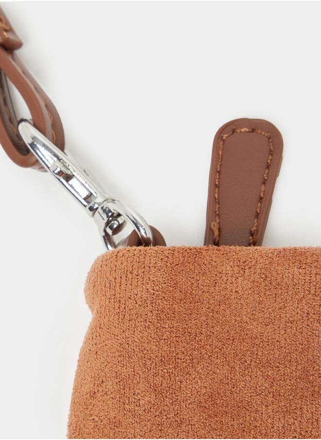 Styli Suede Look Crossbody Bag  - Image 2