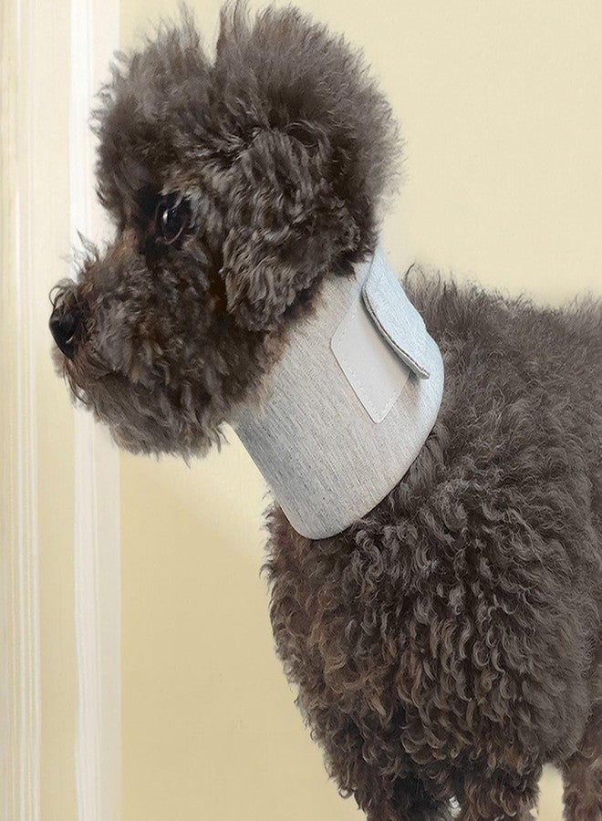 Haofy Dog Neck Support Collar Adjustable Prevent Licking Protective Pet Cervical Collar Neck Brace for Cats Post Surgery (M) - Image 2