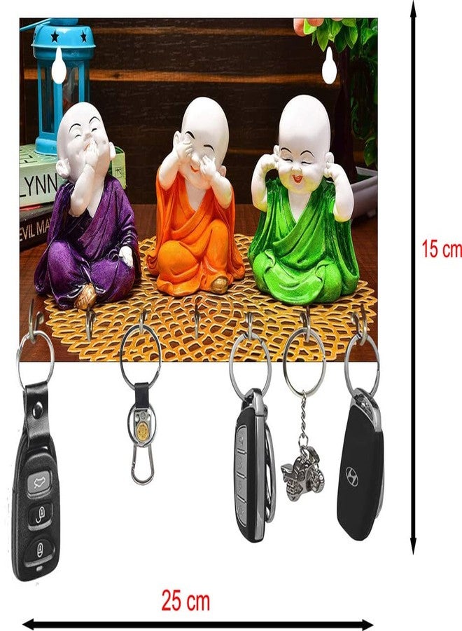 TRENDSTUBE Key Holder for Home & Office | Wall Stylish Key Stand | Key Hanger | Key Chain Holders for Wall (1 Pack_KH-26) - Image 2